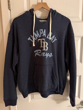 Women’s Tampa Bay Rays ‘47 brand Lightweight Hoodie, Sz. XL! Great condition!!